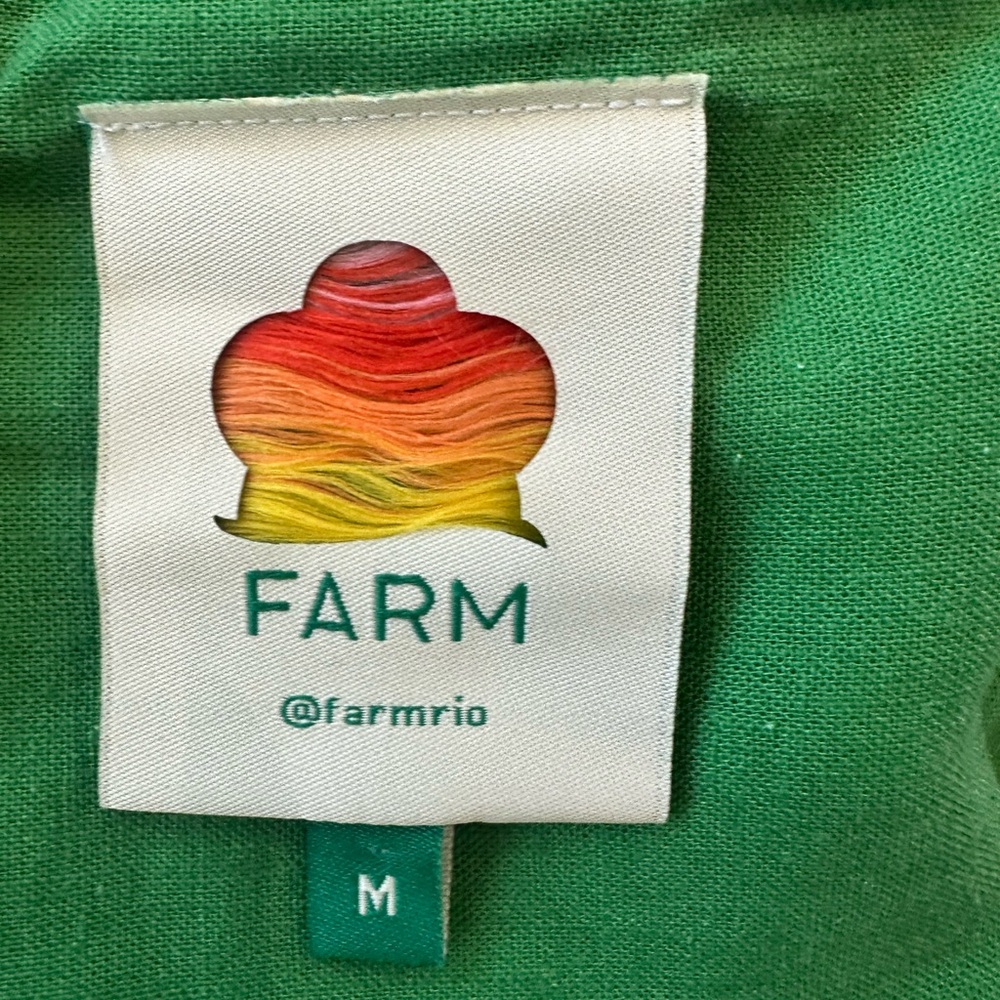 Farm Rio FARM Rio Tropicart Linen Mini Dress - Picture 12 of 12